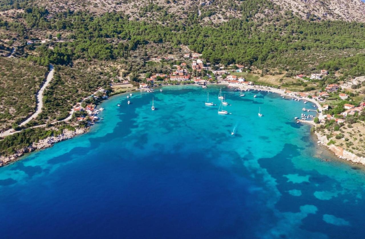 Merabello Beach House Poseidonion Bagian luar foto
