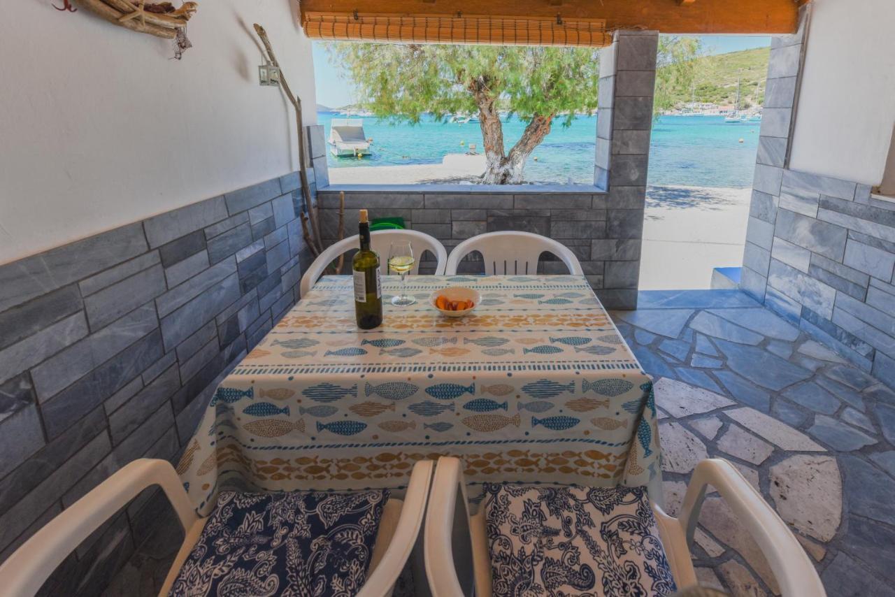 Merabello Beach House Poseidonion Bagian luar foto