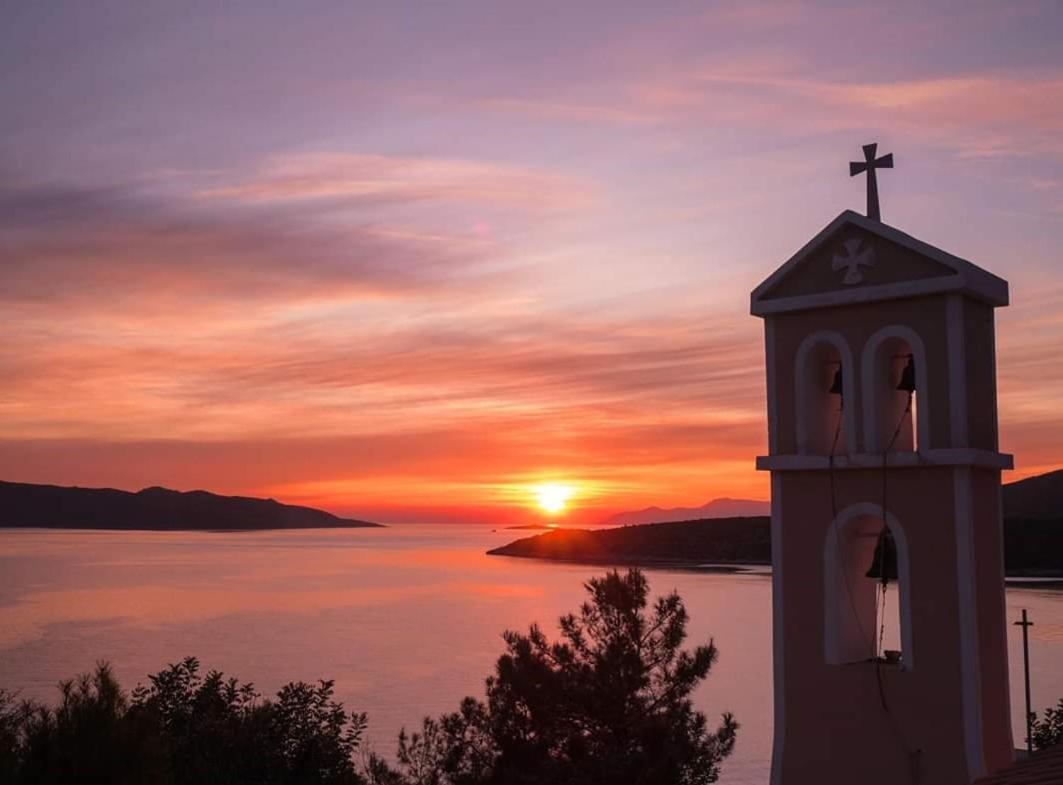 Merabello Beach House Poseidonion Bagian luar foto