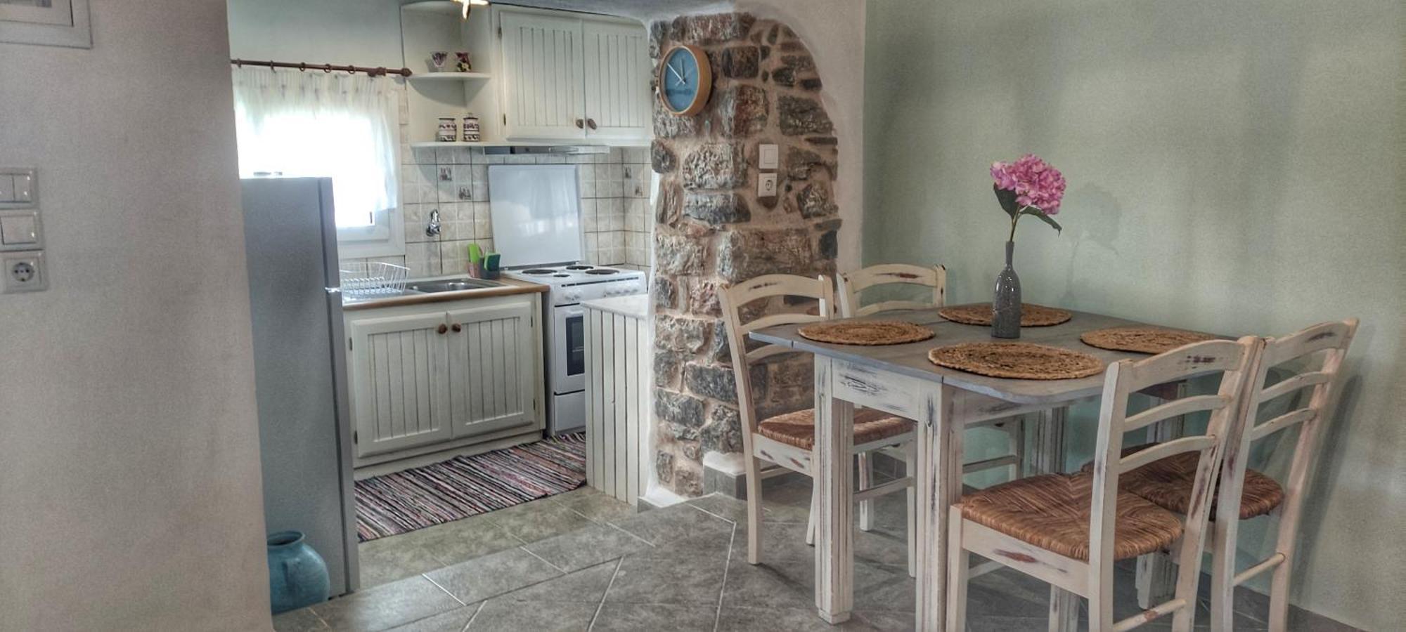 Merabello Beach House Poseidonion Bagian luar foto