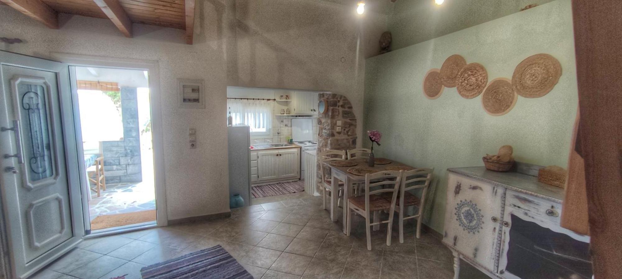 Merabello Beach House Poseidonion Bagian luar foto