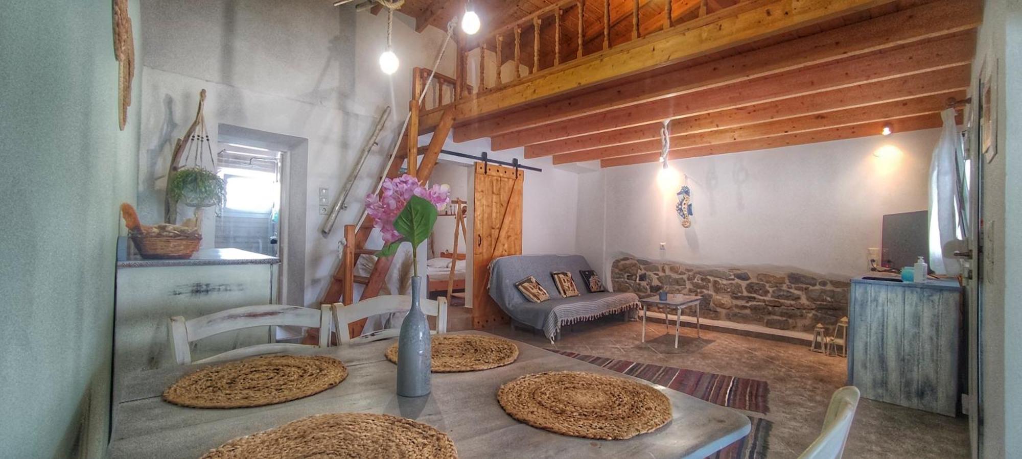 Merabello Beach House Poseidonion Bagian luar foto